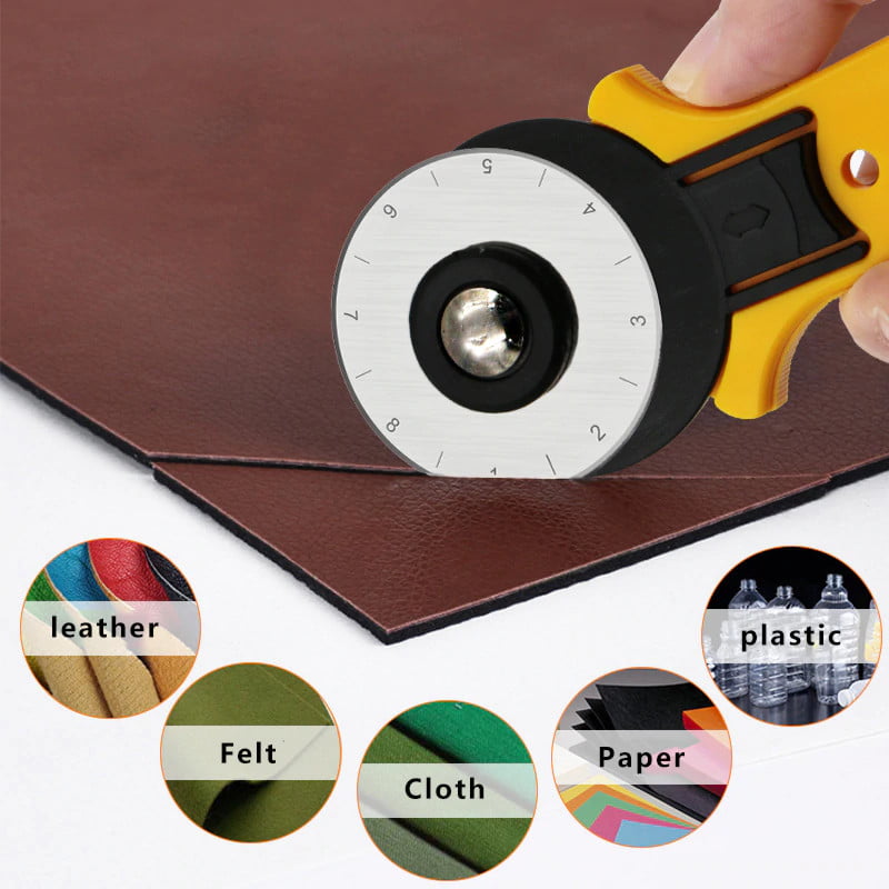Rotary Cutter For DIY Fabric/Leather/Paper/Vinyl Crafts - MangoPanda®