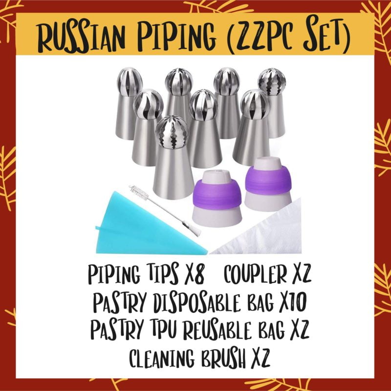 Russian Piping Tips Baking Decoration Set