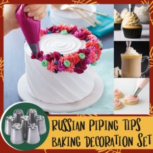 Russian Piping Tips Baking Decoration Set