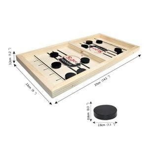 Wooden Hockey Board Game: The Best Pucket Game