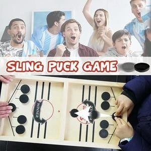 Wooden Hockey Board Game: The Best Pucket Game