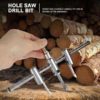 Hole Saw: Adjustable Aircraft Type Hole Opener Drill Bit