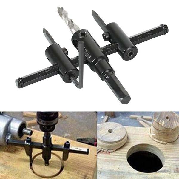 Hole Saw: Adjustable Aircraft Type Hole Opener Drill Bit