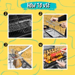 Grill Rack: Stainless Steel Grill Rack