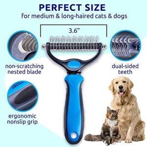 Pet Safe Dematting Comb Pro for Cats and Dogs - MangoPanda®